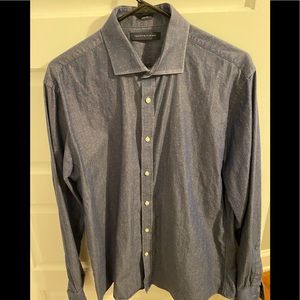 Men’s large Tommy Hilfiger slim fit dress shirt 34/35
